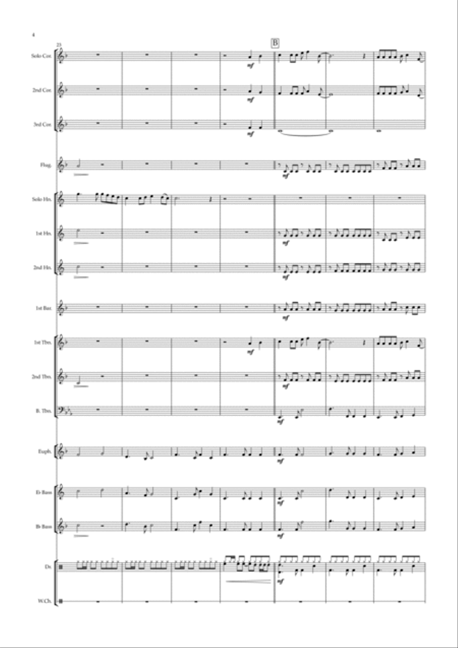 A Winter's Tale A Winter's Tale Marching Band scores gallery preview page 4