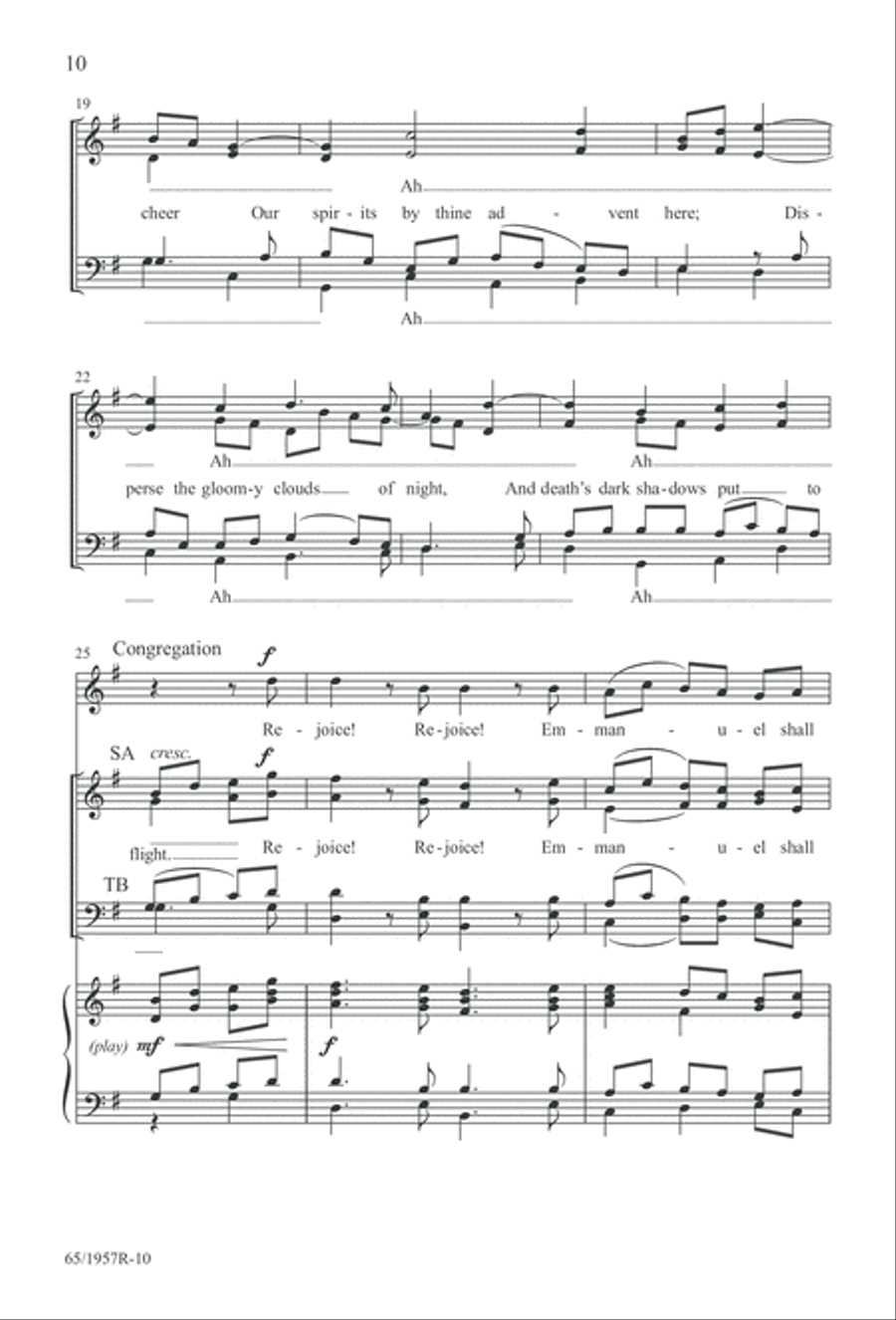 Festival of Lessons and Carols 4-Part scores gallery preview page 11