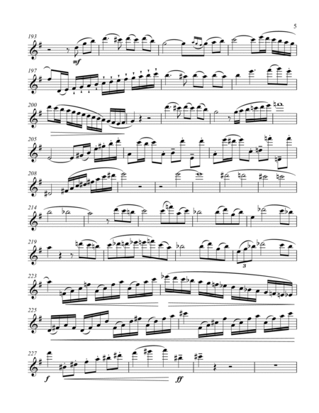 Concerto # 3 for Flute in e minor Op. 68