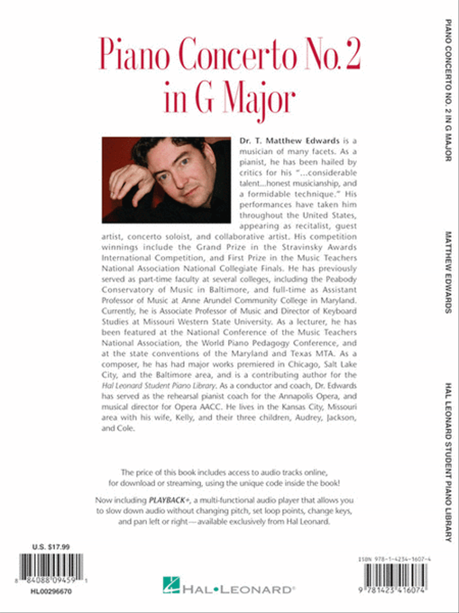 Concerto No. 2 in G Major for 2 Pianos, 4 Hands Piano Method scores gallery preview page 7