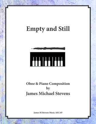 Book cover for Empty and Still - Oboe & Piano