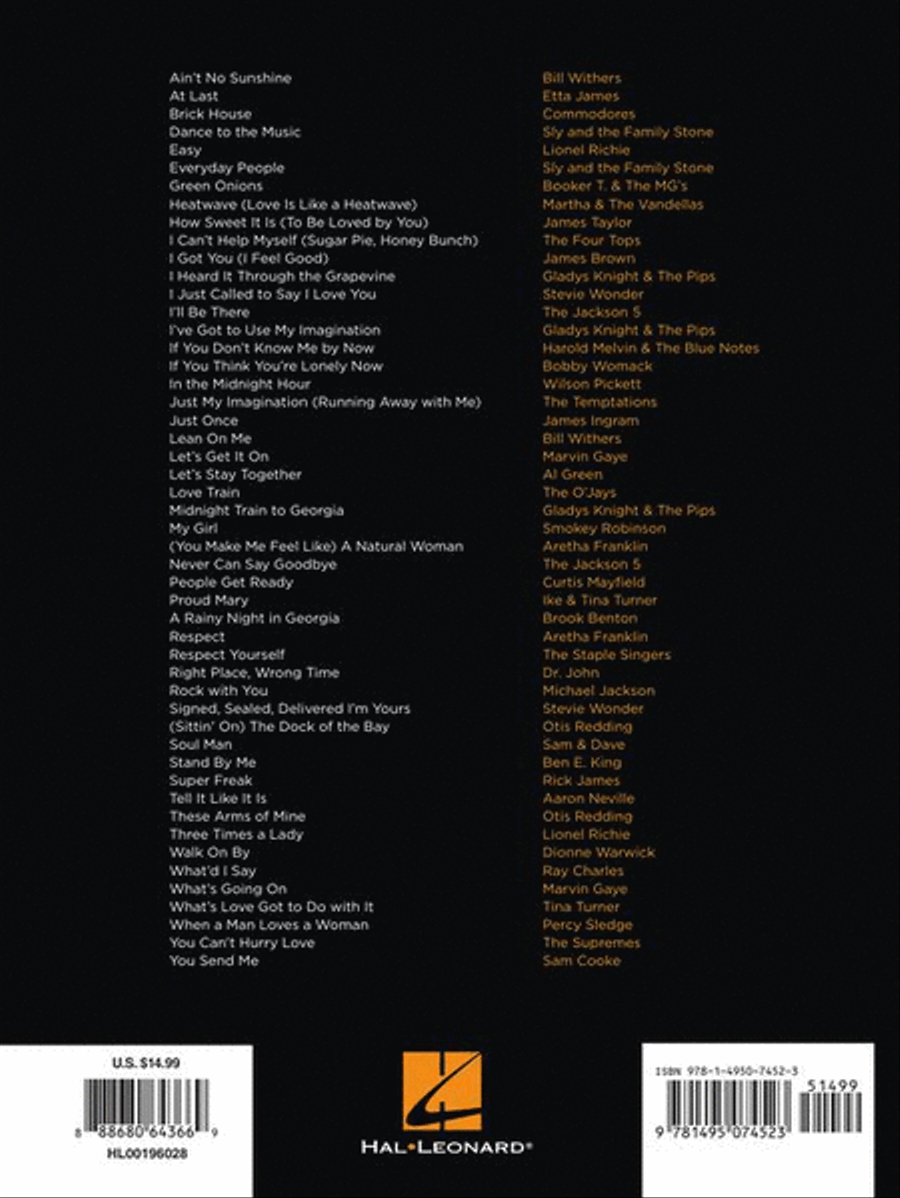 First 50 R&B Songs You Should Play on Piano Easy Piano scores gallery preview page 8
