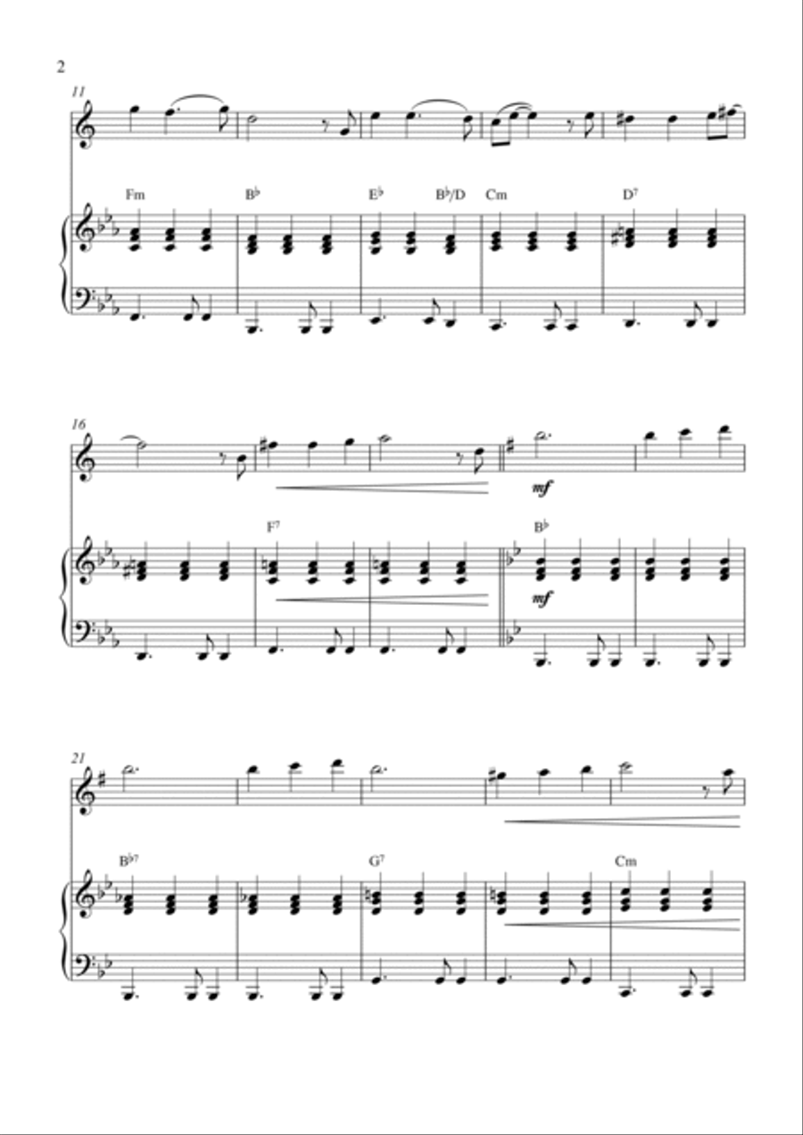 You Light Up My Life You Light Up My Life Alto Saxophone scores gallery preview page 2