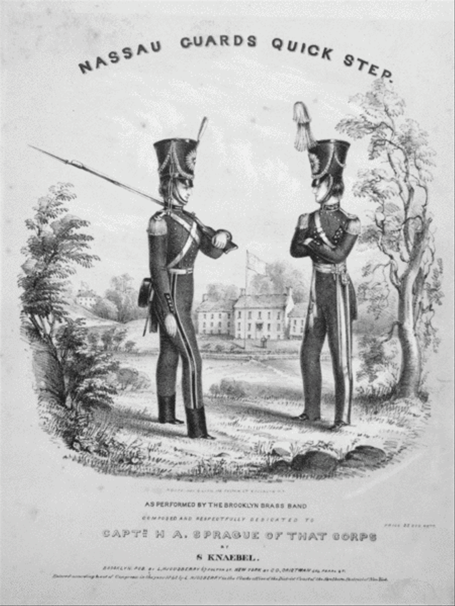 Nassau Guards Quick Step Piano Solo scores gallery preview page 1
