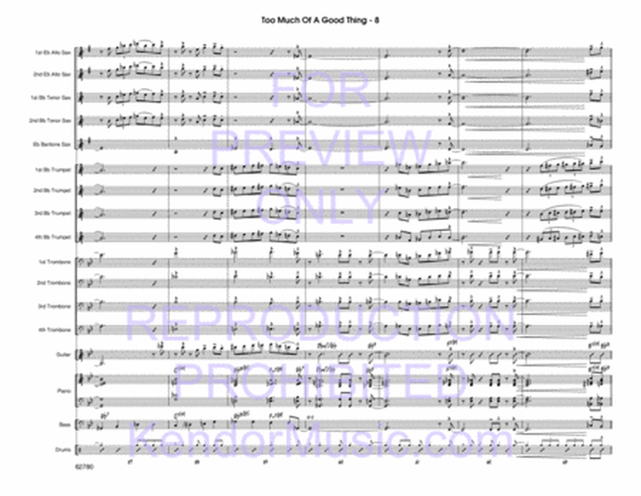Too Much Of A Good Thing (Full Score)