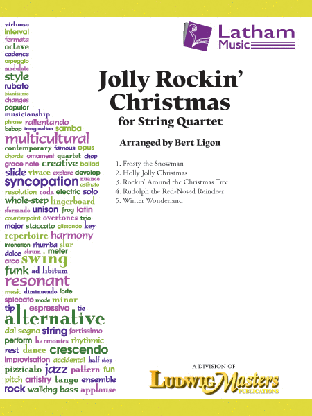 Jolly Rockin' Christmas for String Quartet image number null