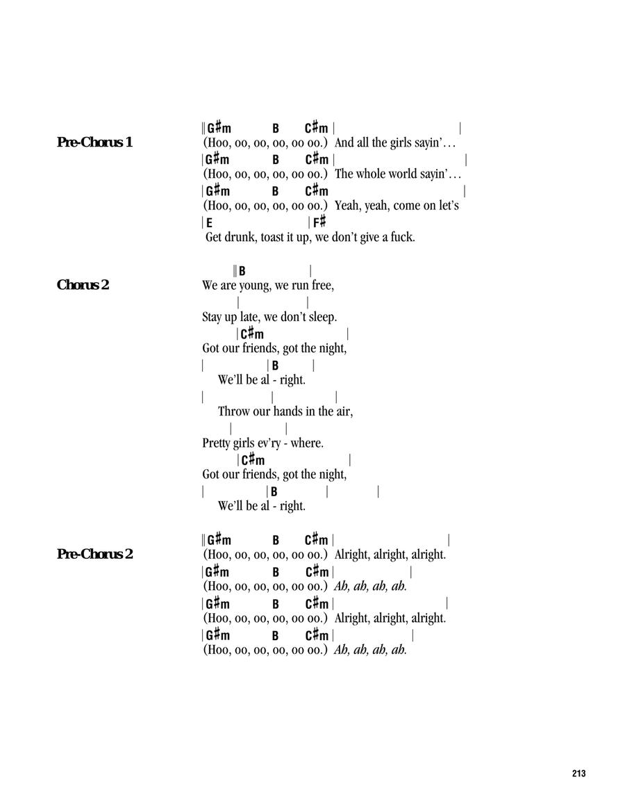 We'll Be Alright Acoustic Guitar scores gallery preview page 2