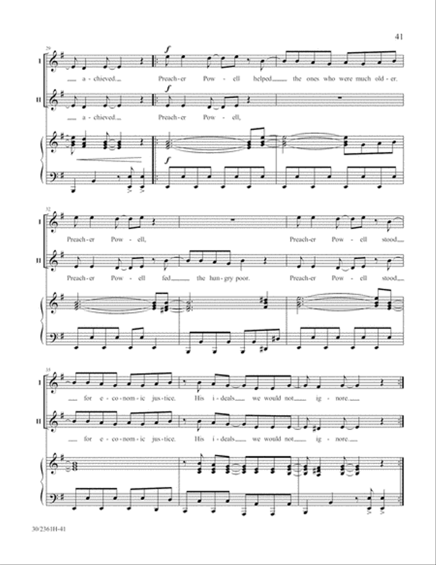 Ten Who Counted 2-Part scores gallery preview page 42