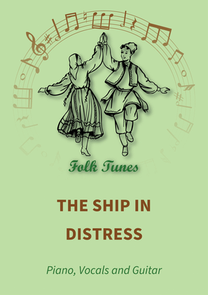 Book cover for The ship in distress