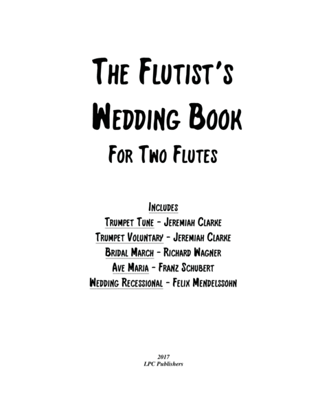 The Flutist's Wedding Book image number null