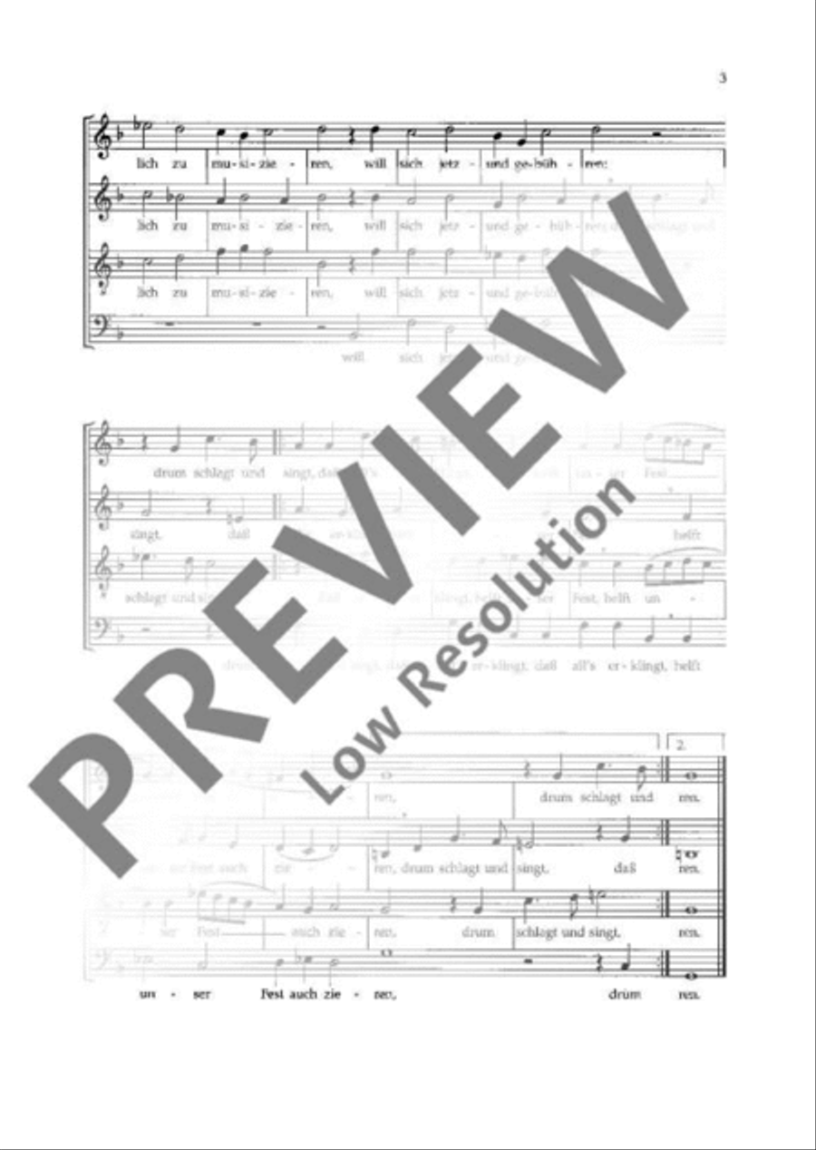 Four madrigals Mixed Choir scores gallery preview page 4