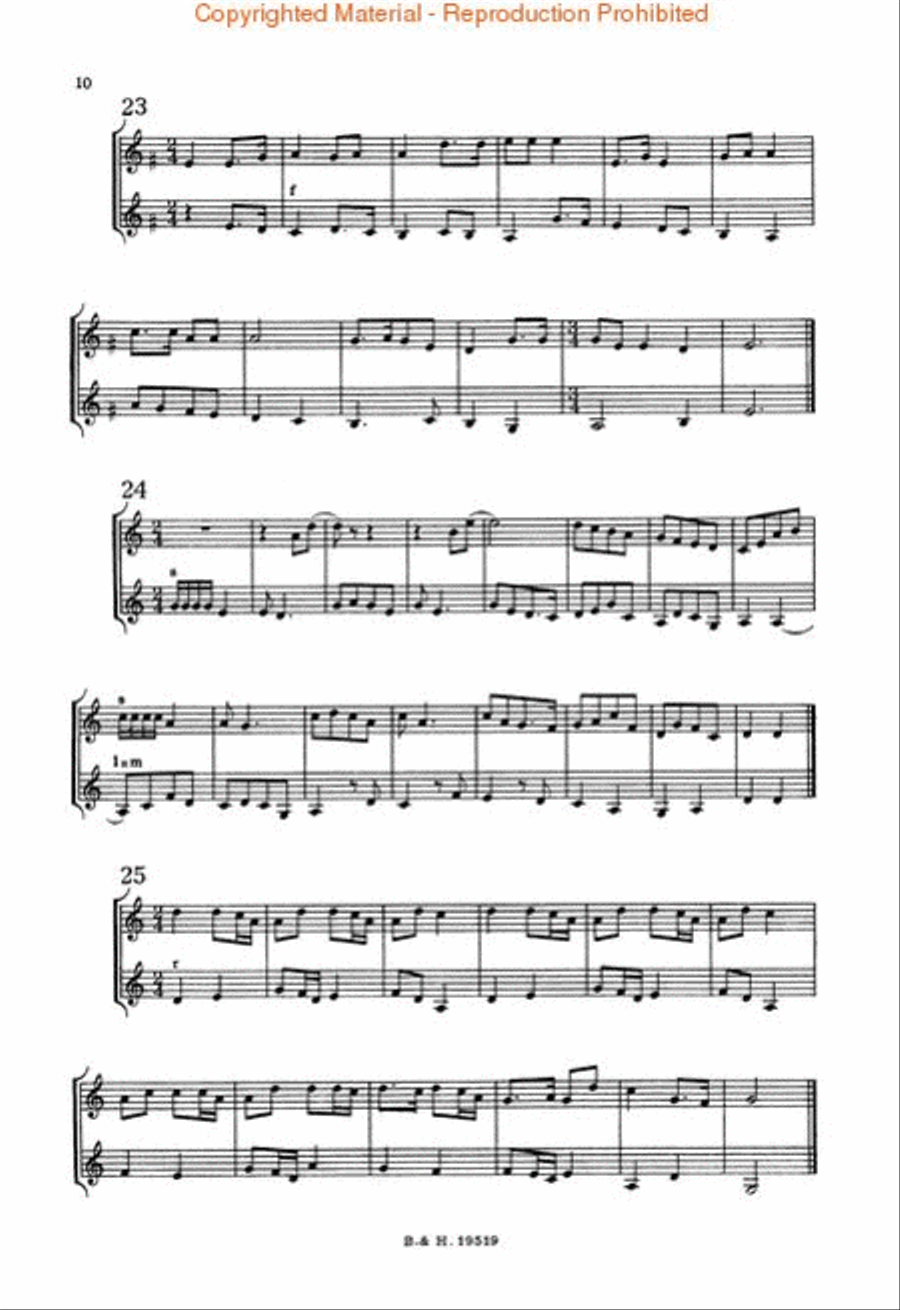 77 Two-Part Exercises 2-Part scores gallery preview page 3