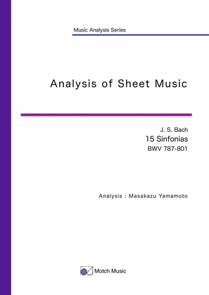Bach: 15 Sinfonias BWV 787-801 (music analysis)