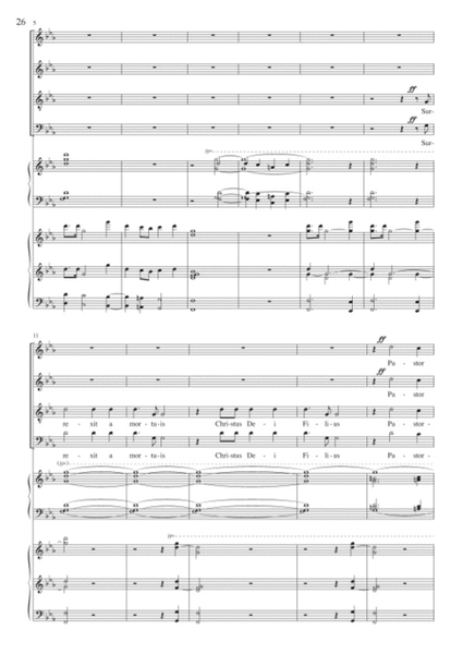 Trois motets, Op. 23 by Charles Marie Widor Choir - Sheet Music