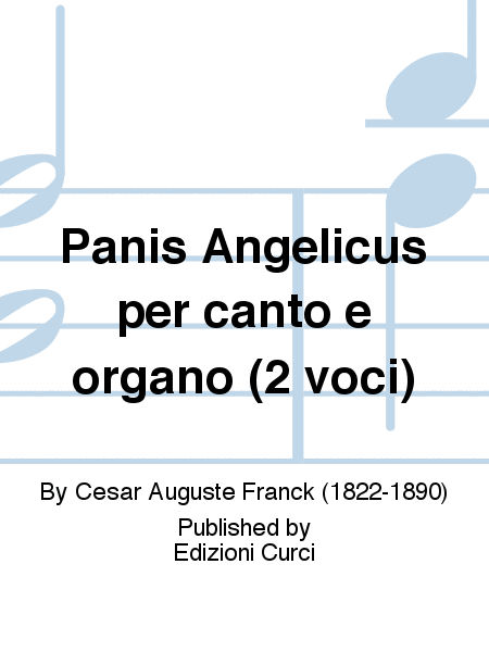 Panis Angelicus per canto e organo (2 voci)