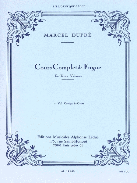 Complete Study of the Fugue – Volume 2