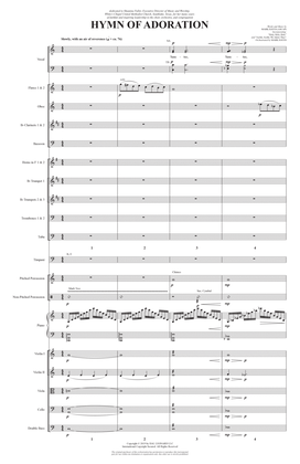 Book cover for Hymn of Adoration - Full Score