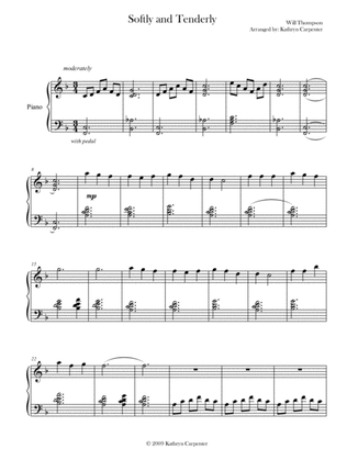 Softly and Tenderly (Piano)