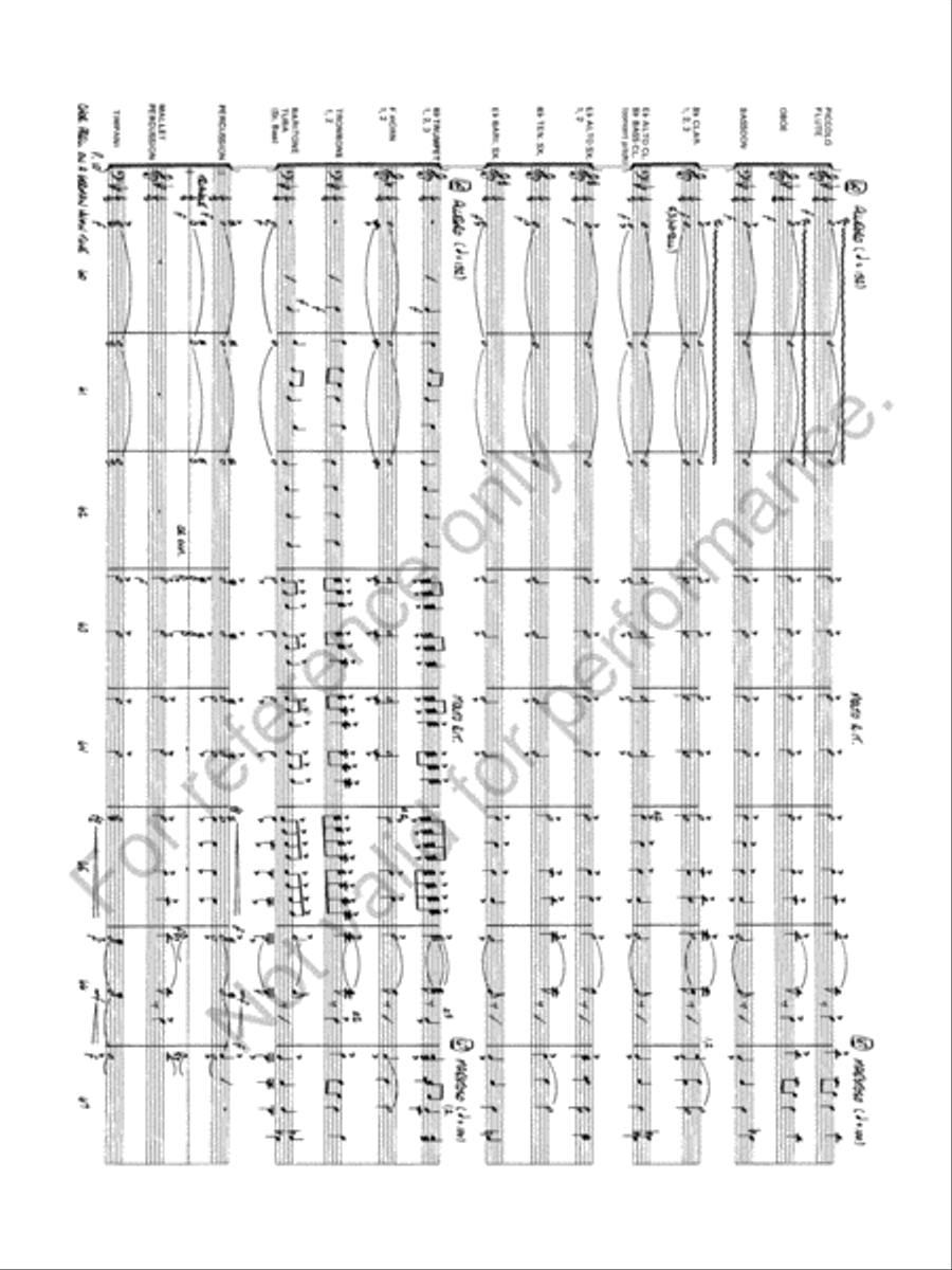 Chorale Prelude On A German Hymn Tune Concert Band scores gallery preview page 12