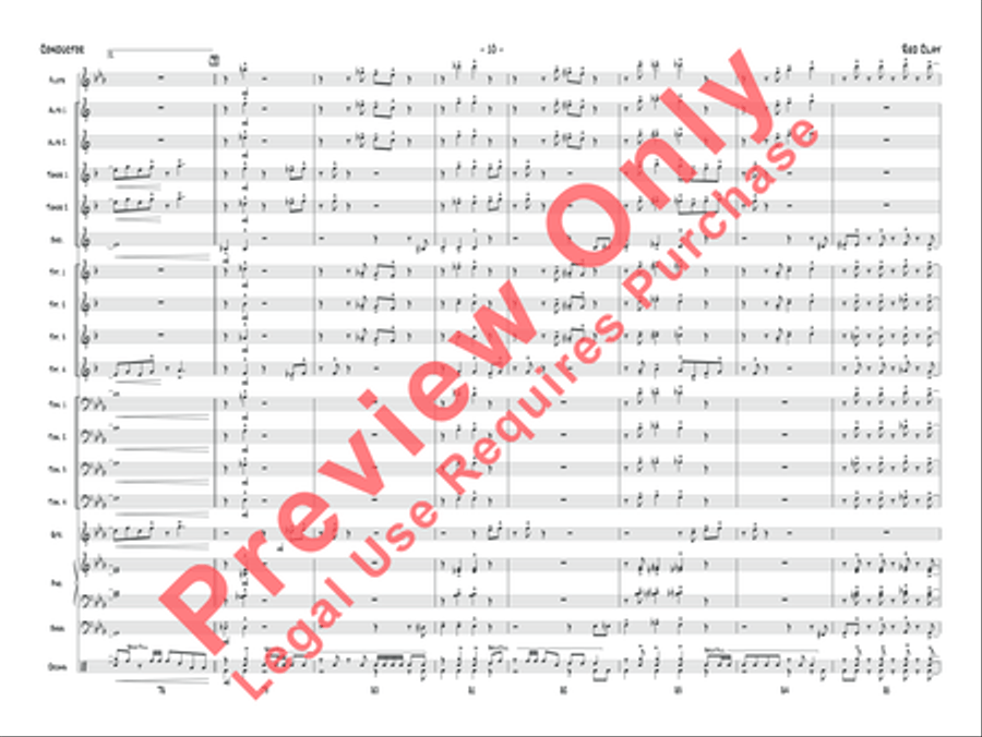 Red Clay Jazz Ensemble scores gallery preview page 27