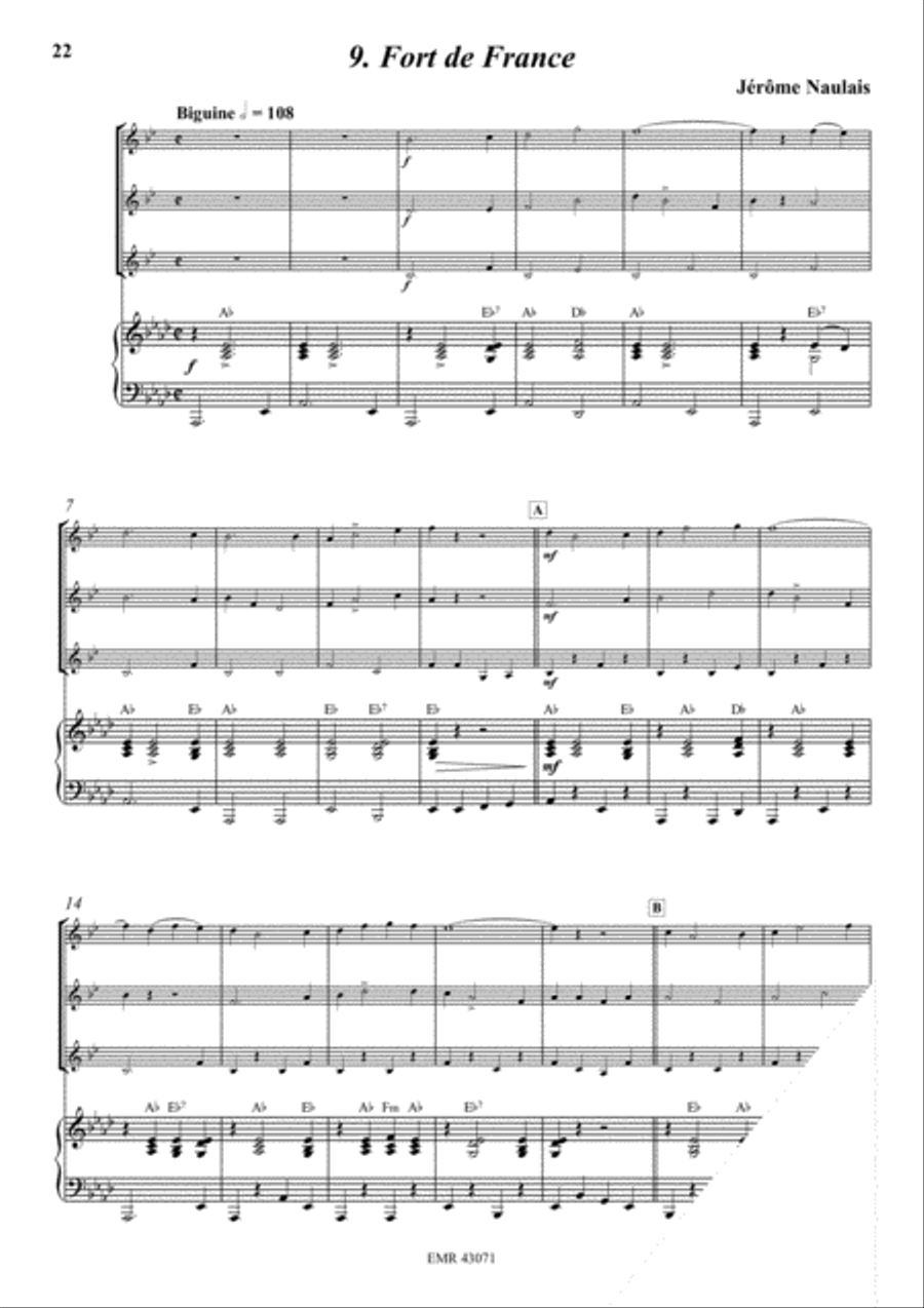 A Musical Journey Euphonium Trio scores gallery preview page 12