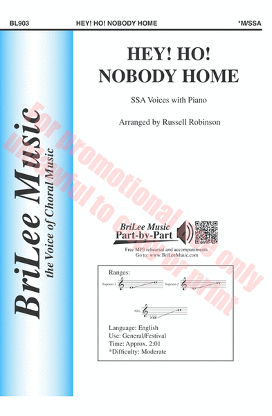 Hey! Ho! Nobody Home image number null