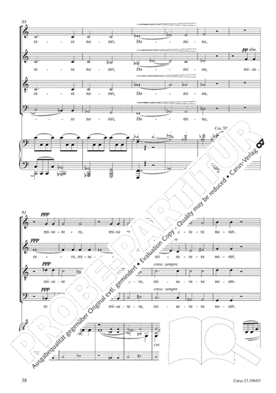 Te Deum 4-Part scores gallery preview page 39
