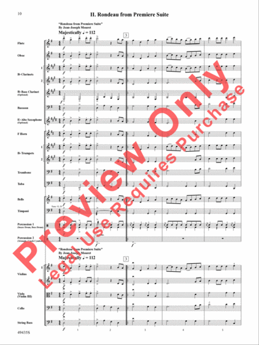 Graduation Suite Full Orchestra scores gallery preview page 11