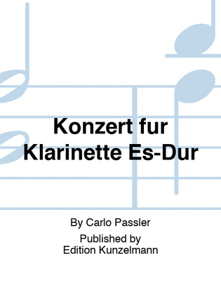 Concerto for clarinet in E-flat major