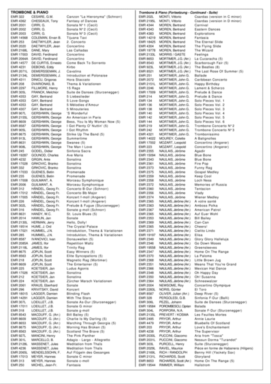 Technical & Melodic Studies Vol. 4 Trombone scores gallery preview page 12