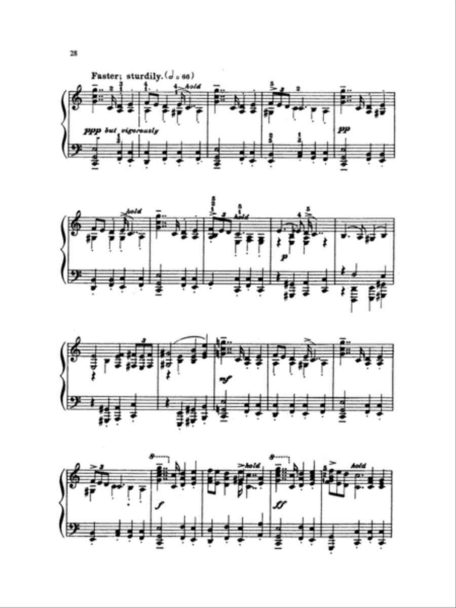 MacDowell: Woodland Sketches Piano Solo scores gallery preview page 2