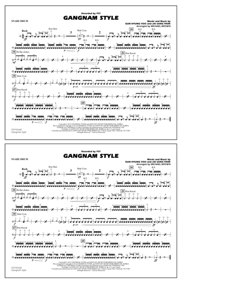 Gangnam Style - Snare Drum