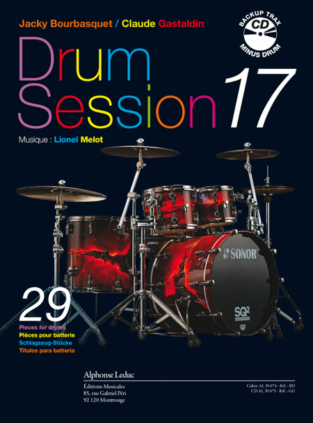 Drum Session 17 - 29 Pieces Pour Batterie Livre & C