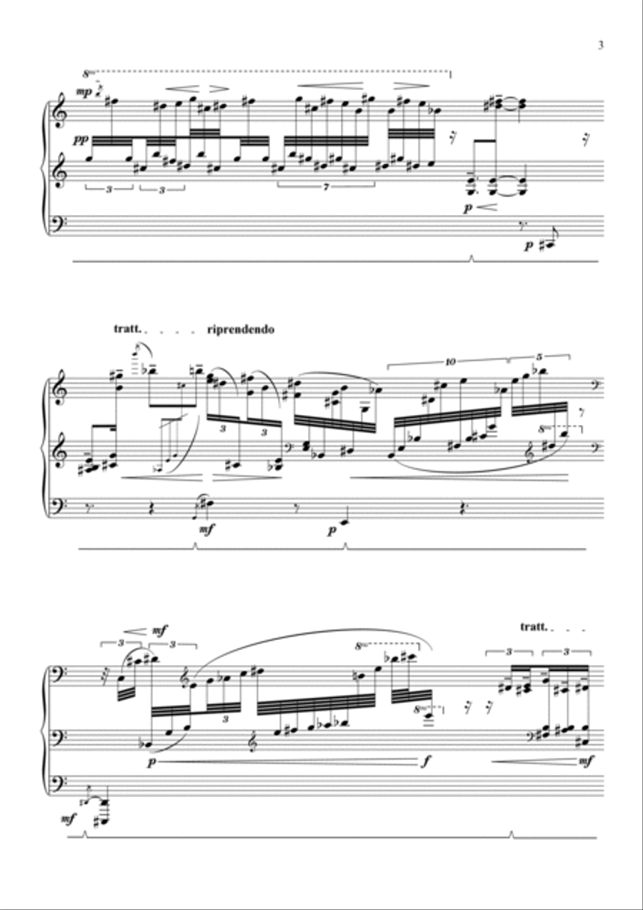 Giuseppe Colardo: CENERE (ES 938) Piano Solo scores gallery preview page 5