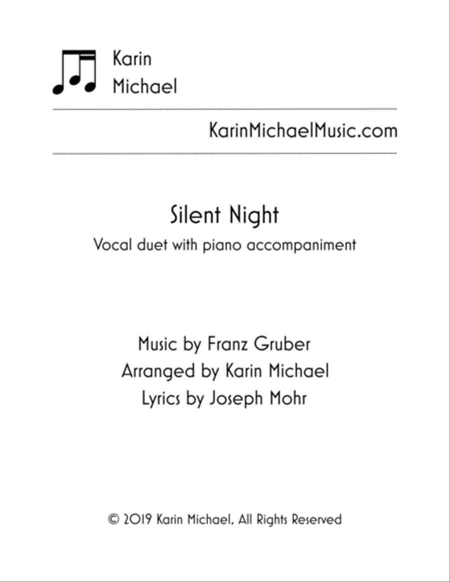 Silent Night SA scores gallery preview page 1