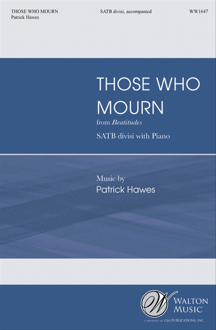 Those Who Mourn Divisi scores gallery preview page 1