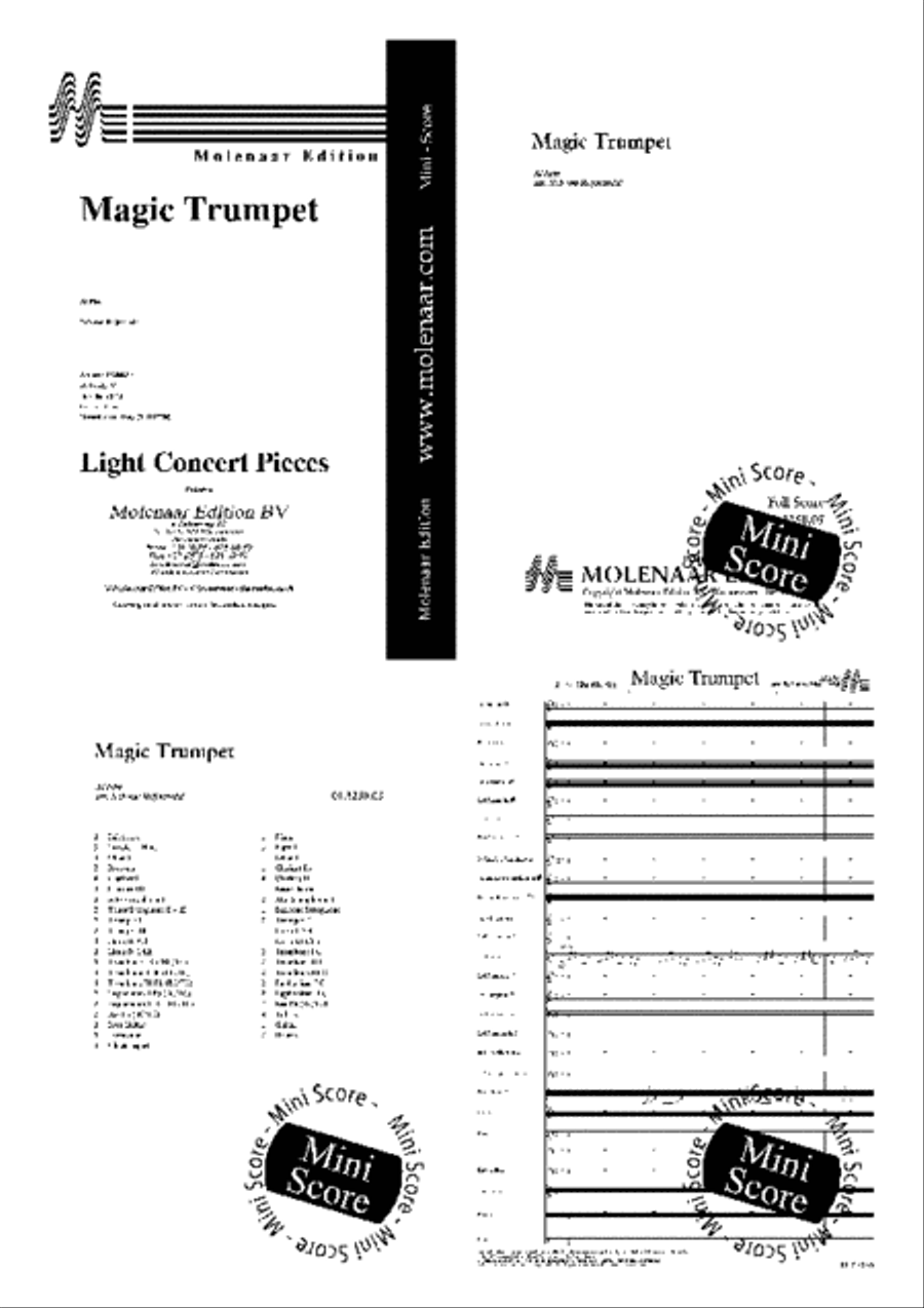 Magic Trumpet Concert Band scores gallery preview page 2