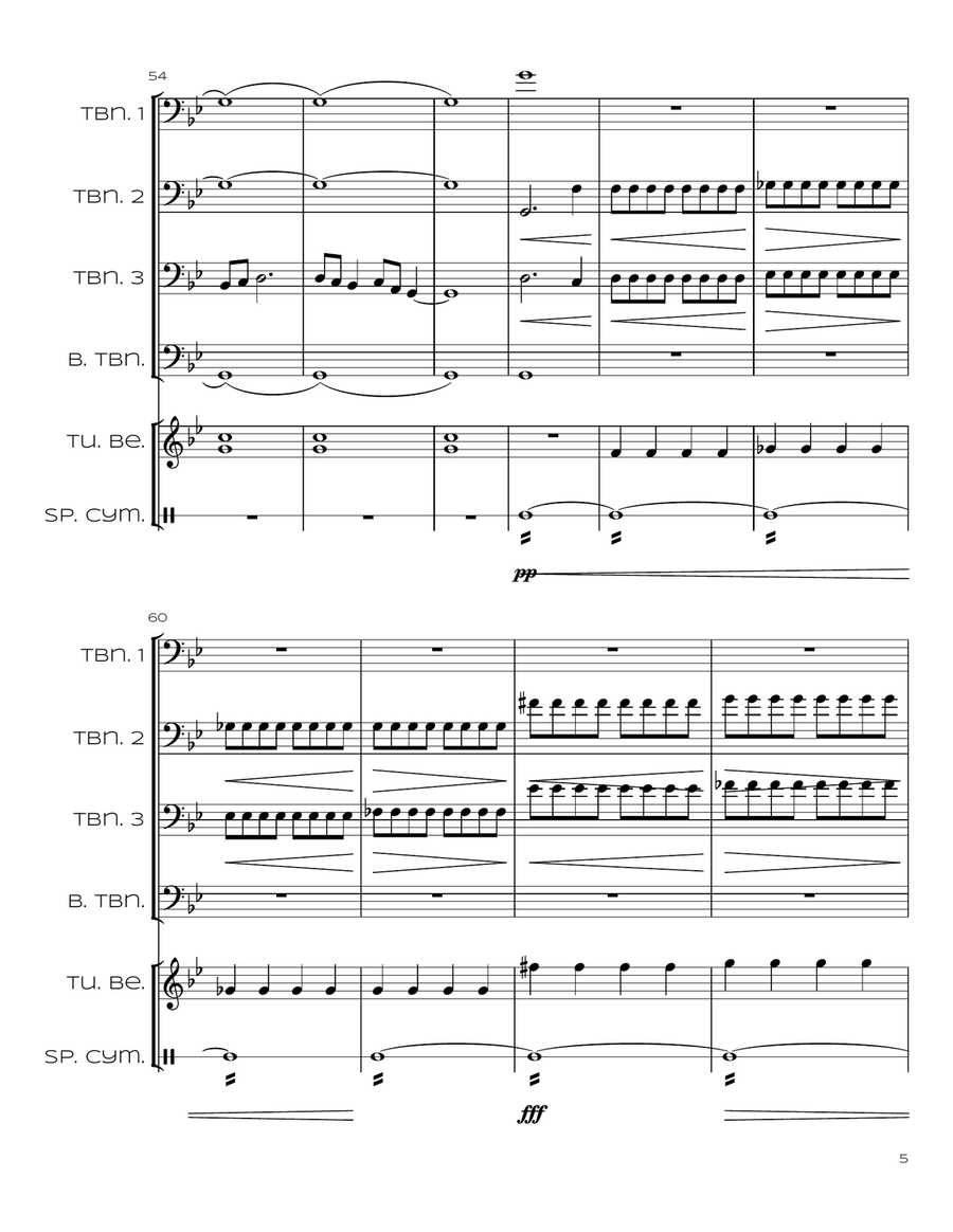 Symbols of Deception Symbols of Deception Trombone Solo scores gallery preview page 6