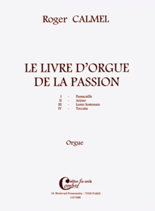 Le Livre d'orgue de la Passion (fac-simile)