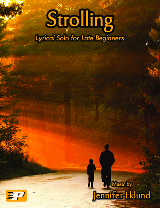 Book cover for Strolling (Easy Lyrical Solo)