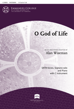 Book cover for O God of Life - Instrument edition