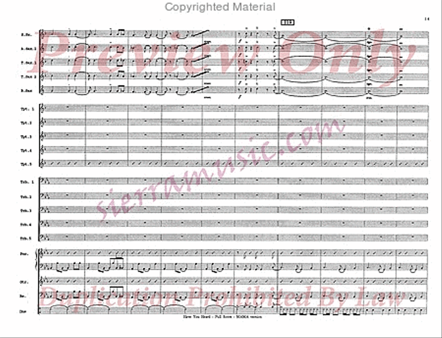 Have You Heard (Pro) Have You Heard (Pro) Big Band scores gallery preview page 15