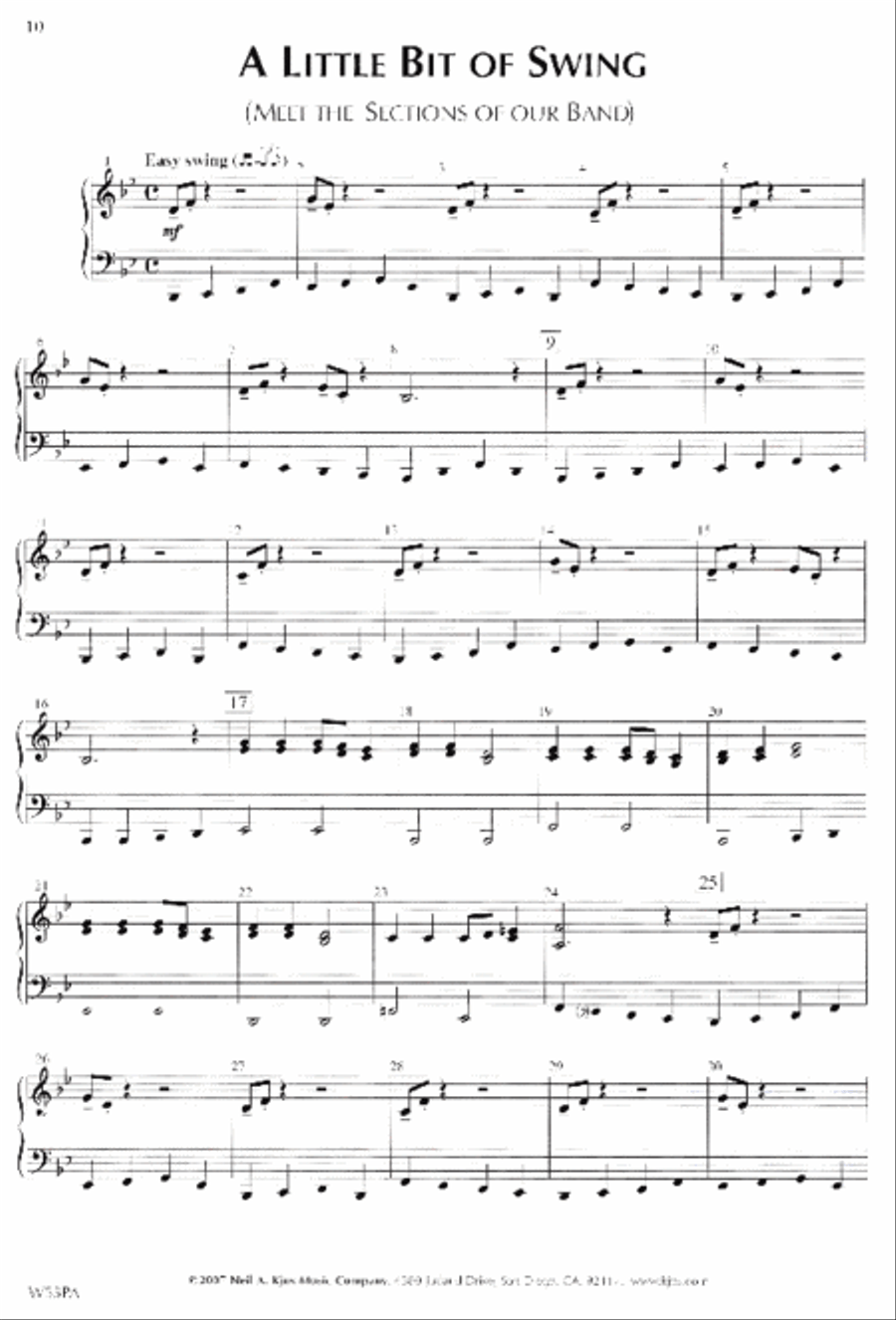 Standard of Excellence: First Performance Plus-Piano Accompaniment Concert Band Methods scores gallery preview page 2