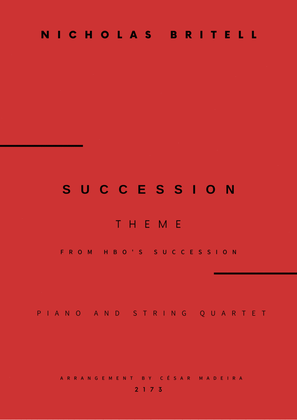 Book cover for Succession Theme - Score Only