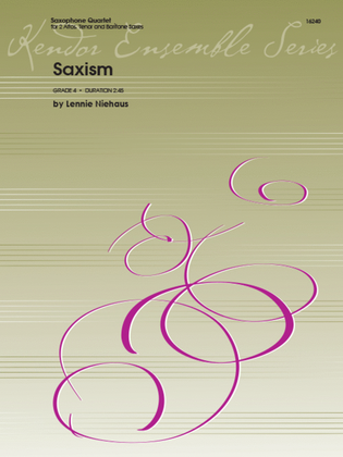 Book cover for Saxism