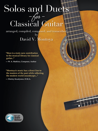 Book cover for Solos and Duets for Classical Guitar