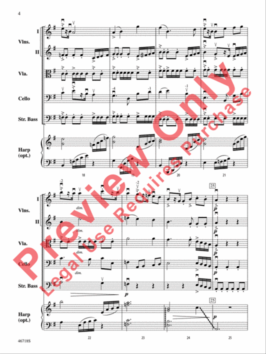 North of the Mountain North of the Mountain String Orchestra scores gallery preview page 5