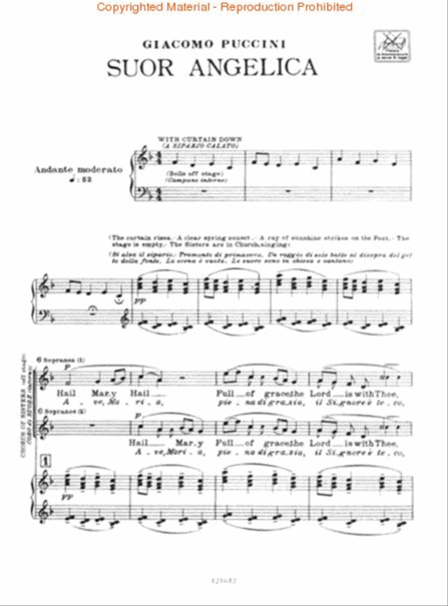 Puccini – Il Trittico Puccini – Il Trittico Voice scores gallery preview page 3