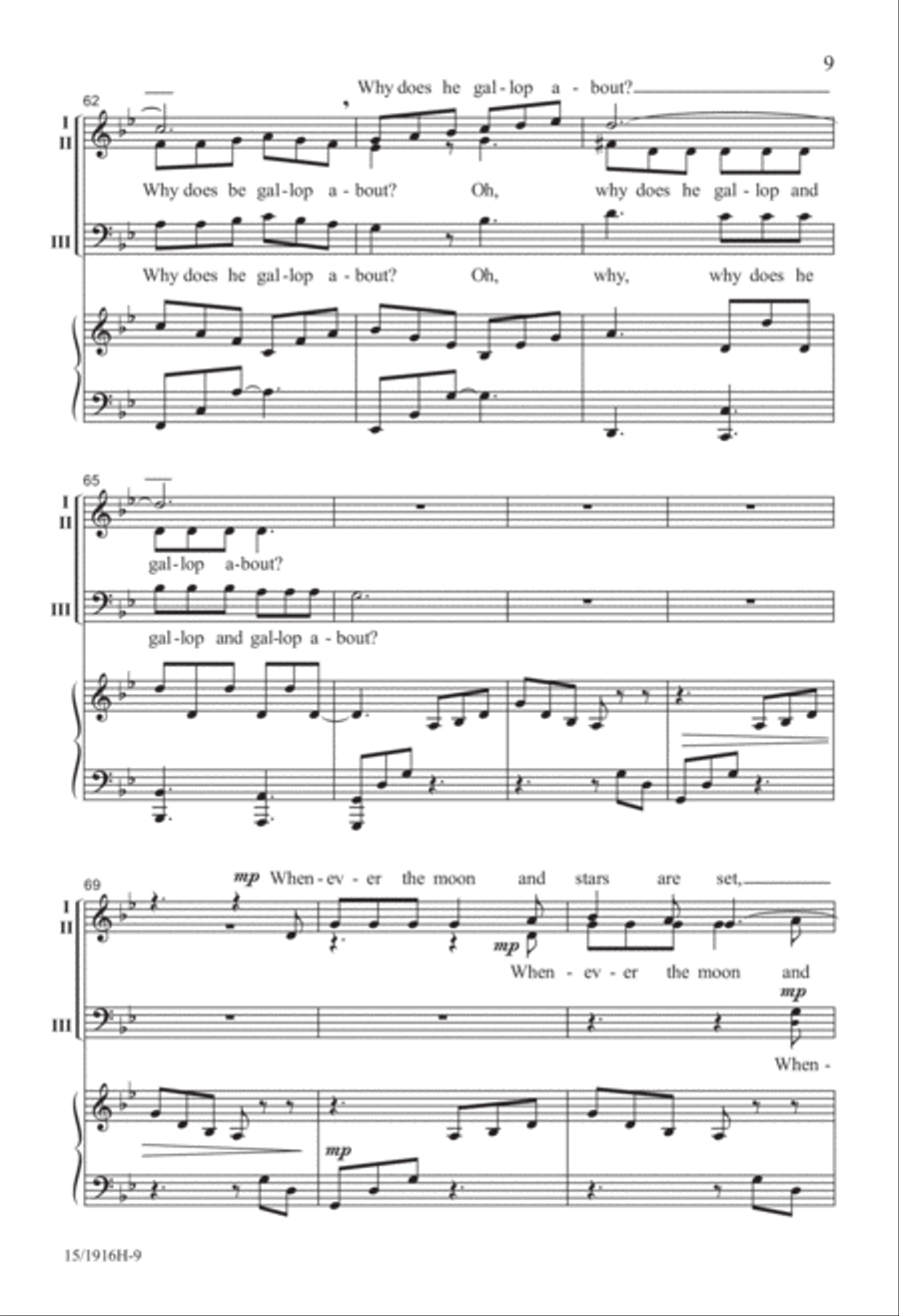 Windy Nights Windy Nights 3-Part scores gallery preview page 10