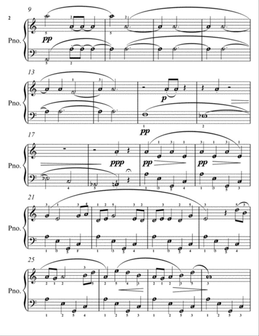 Petite Classics for Easiest Piano Booklet Y2 Easy Piano scores gallery preview page 4